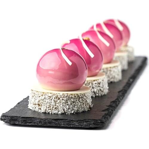 Silicone Cake Mold Baking Accessories Round Ball Mousse Mold Silicone Bakeware Home Kitchen Sugarcraft Dessert Tools