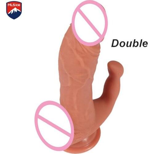 Super New Soft Realistic Dildo Skin feeling Male Artificial Penis Suction Cup Female Masturbation Cock Adult Sex Toy For Women