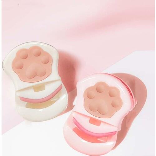 1Pcs Pro Cat Claw Mini Eyelash Curler Portable Eye Lashes Curling Clip Cosmetic Makeup Tool Accessories Eyelash Tools