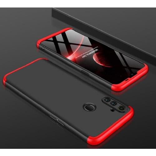 360 Degree Full Cover for Realme Narzo 10 10A Case Hard 3 in 1 Hybrid Armor Phone Case Realme 6 6i 5 Pro C3 C2 XT X2 Q A1K K5