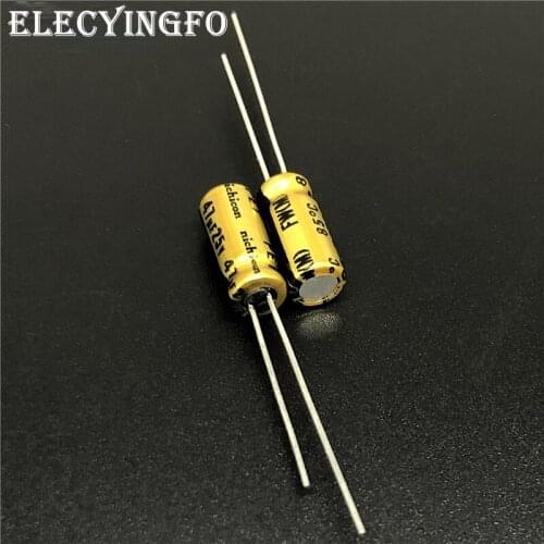 50pcs 47uF 25V47uf NICHICON FW Series 5x11mm 25V47uF Audio Aluminum Electrolytic Capacitor