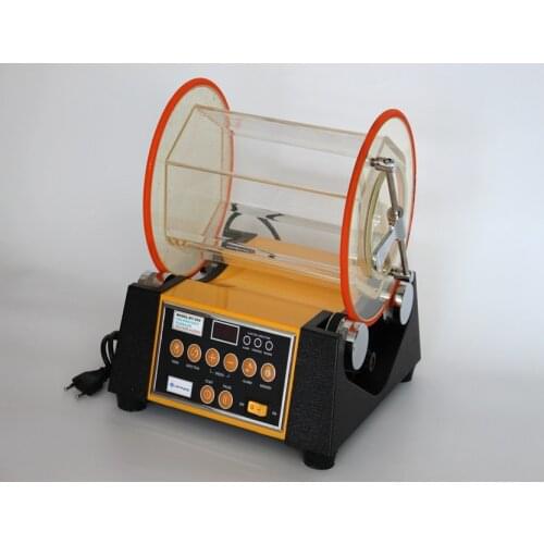 Free Shipping Digital 220v Tumbler Polishing Rotary Machine for Jewelry Tools Capacity 8kg