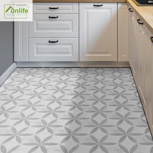 Funlife® Hexagon Anti-Slip Ground Sticker Kitchen Waterproof Peel & Stick Decorative Wall Bathroom Self-Adhesive Floor Stickers