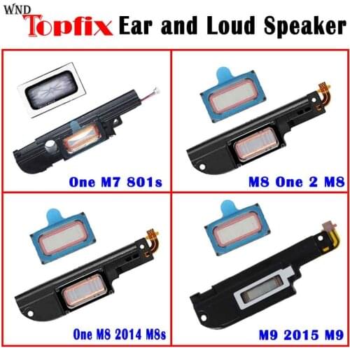 For HTC M8 Loud Speaker For HTC M7 M8S M9 Buzzer Ringer Loudspeaker Flex Cable For 801e M9 PLUS Built-in Earpiece Ear Speaker