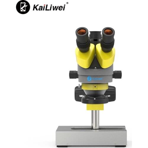 Kailiwei Universal Movable Base Stereo Microscope Price Mobile Phone Element Magnifier Customizable Logo
