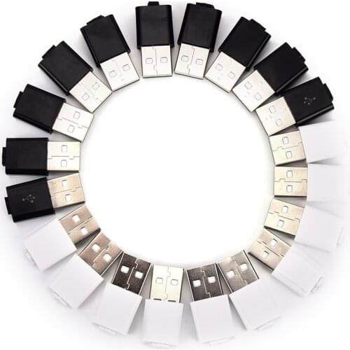 10pcs/ Sets DIY Micro USB 5 Pin Female Socket Kit Connector Plug Solder Welding Shell Damom