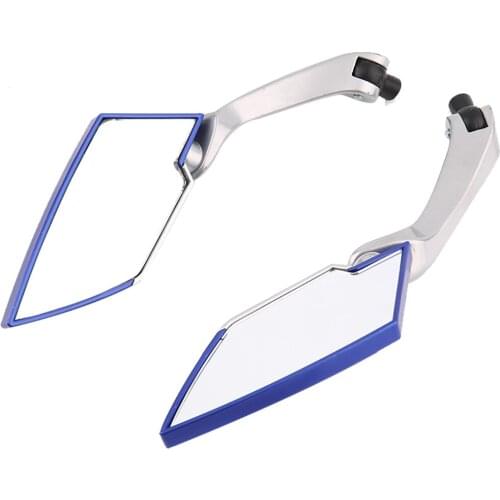New Motorcycle Rear View Handle Bar End Side Mirrors Reflective Mirrors