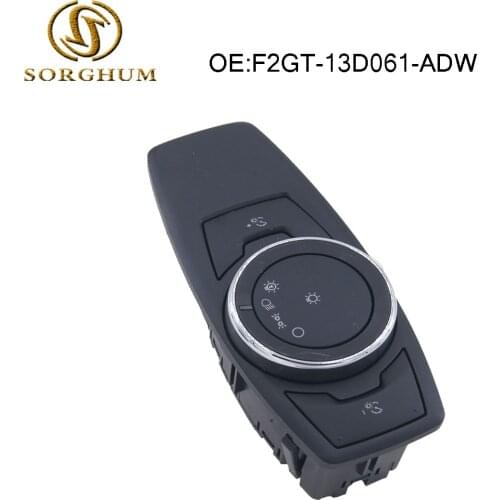 New Arrival Headlight Fog Light Lamp Control Switch F2GT-13D061-ADW For Ford Edge 2015-2018 F2GT13D061ADW