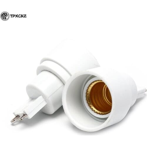 1pcs Light Bulb Base White G9 To E14 Socket Base For Halogen CFL Light Bulb Lamp Adapter Converter Holder Socket Conversion