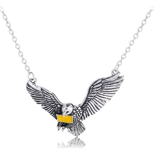 Dove Owl Jewelry Little Cute Bird School of Witchcraft and Wizardry of Admission Carrier Pigeon slytherin Pendant Necklace