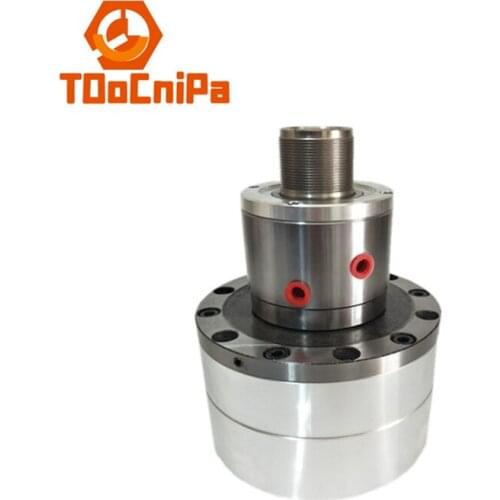 Pneumatic hydraulic chuck hollow double-piston high-speed rotary cylinder KQ-130B KQ-150B Solid cylinder in hydraulic chuck