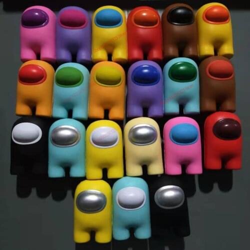 Squishy Among of Us Anti Stress Squeeze Toy Slow Rise Stress Relief Toys Slow Rebound PU Decompression Relax Pressure