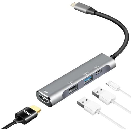 USB C Hub Thunderbolt 3/Type C to HDMI Adapter for Macbook/pro 2018 Macbook Air/2018 New Ipad pro HP DELL Thinkpad LENOVO Acer