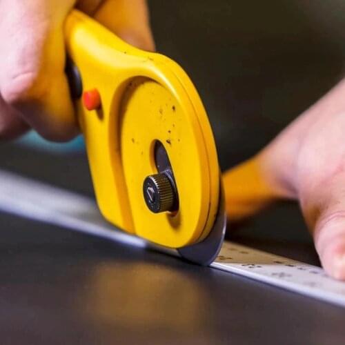 Titanium Coated Rotary Cutter Patchworks Cutter for Cloth Paper Fiber Film Leather Carpet CLH@8
