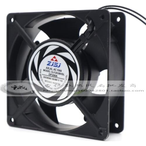 Machine Tool Electrical Cabinet Exhaust Fan 120*120*38 SJ12038HSL/HBL Small Axial Flow Fan 220V