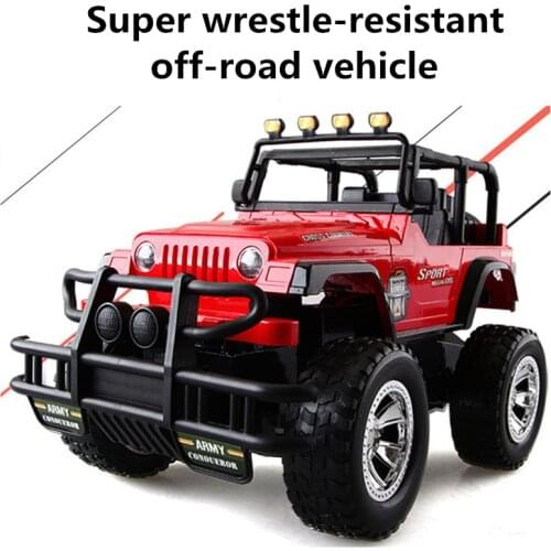 1:14 Reinforced Concrete Vehicle 4WD Climbing Bigfoot Cars Remote Control Mode Body Waterproof Off-road Vehicle Racing Toy Gift