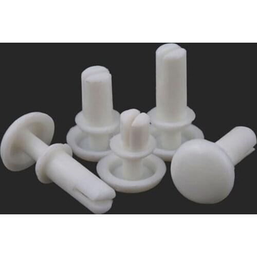 30pcs R2032 R2642 R3035 R2040 R2064 R2632 R2048 R3080 R2664 White nylon rivets R-shaped / type PC board Plastic fan rivet