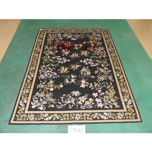 Free shipping 10K 6'X9' classical antique needlepoint rugs, 100% New Zealand wool rugs wholesale prices NEW STORE PROMOTION