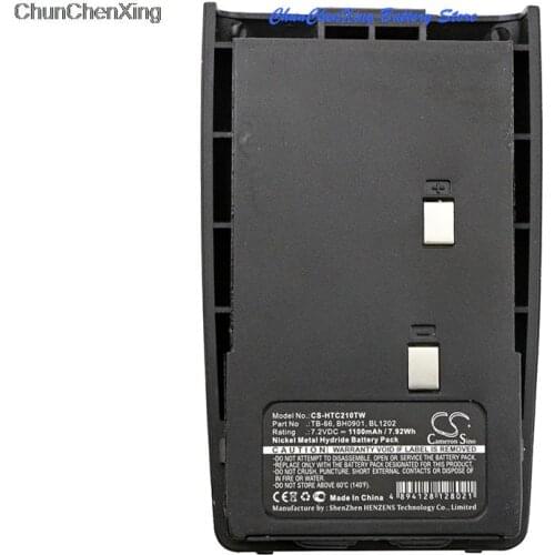 Cameron Sino 1100mAh Battery BH0901, BL1202, TB-66 for HYT TC-2100H, TC-2108, TC-2110