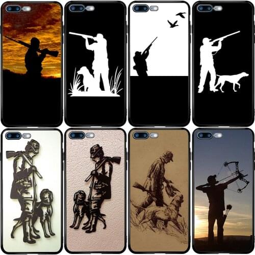 Cover Case for Xiaomi Redmi Note 10 9 9S 9A 8 8T 7 6 7A 6A 5A 5 A1 A2 A3 Pro Max Plus Hunter Dog Hunting