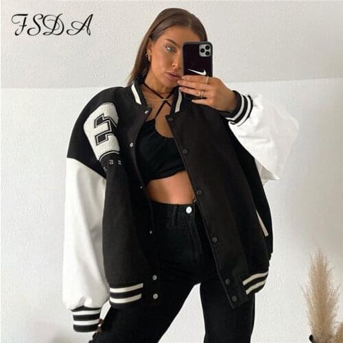 Женские осенние куртки FSDA China At AliExpress