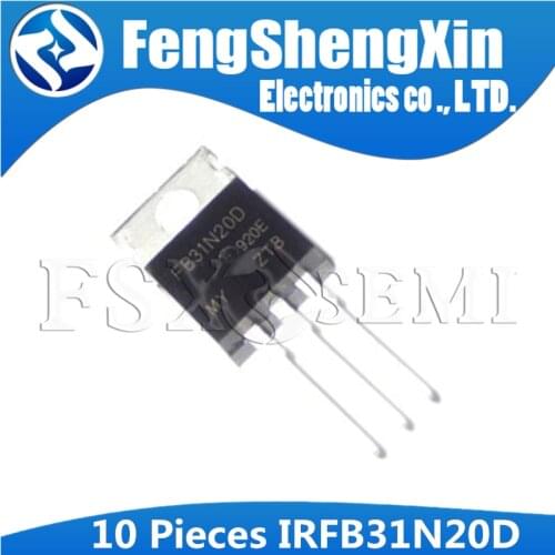 10PCS IRFB31N20D TO220 IRFB31N20 TO-220 FB31N20D B31N20D IRFB31N20DPBF IRFB31N20