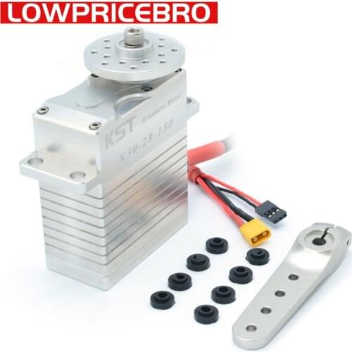 KST X30-28-180 180kg Brushless High Torque Industrial Digital Servo Motor for Drone UAV RC Car Boat Robot Helicopter Airplane