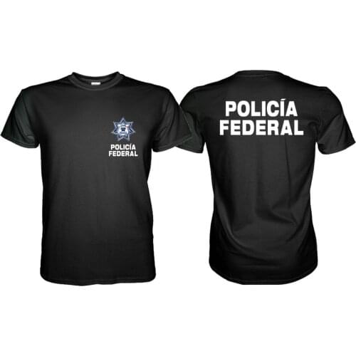 New Mexico Police Polic Ia Federal Sicario T-Shirt Sz. New Fashion Design Men Brand In Fashion Cotton Printed T Shirts
