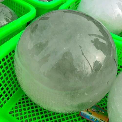 Huge quartz crystal sphere around 20 cm large natural crystal ball fengshui