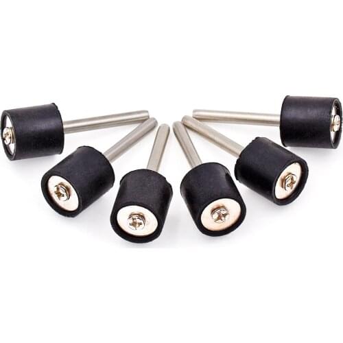 10pcs Screw Mandrel For Dremel 6.35x6.35mm Sanding Wheel Mandrel Accessories For Dremel Grinder Rotary Tool