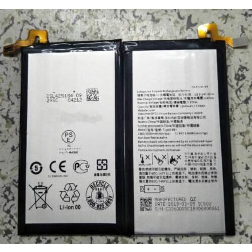 Original size Replacement Battery 3500mAh TLP035B1 For Blackberry Keytwo KEY2 Mobile Phone