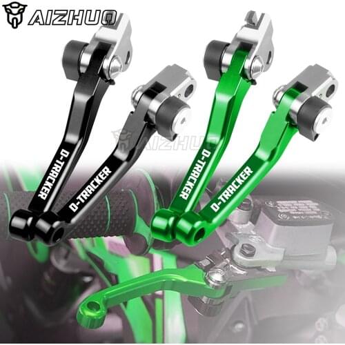 Motocross CNC Pivot Brake Clutch Levers FOR KAWASAKI KLX250 D-TRACKER 1998-2007 2006 2005 2004 Motorbike Lever KLX 250 Dirt Bike