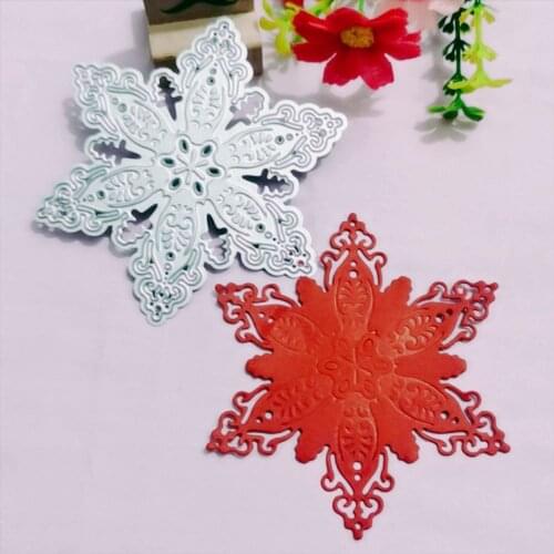 Snowflake decoration Metal Cutting Dies for DIY Scrapbooking Album Paper Cards Decorative Crafts Embossing Die Cuts