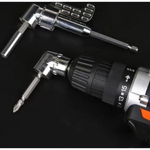 105 Degrees Corner Electric Cornerer Elbow Universal Soft Axis Dead-angle Screwdriver Screw Batch Bend Head Hand Tool Parts