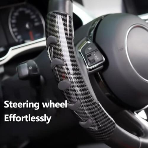 Universal Car Steering Wheel Cover With Spinner Handle Knob Incredibly Durable For Bmw E90 E60 F10 F20 Car Accessories