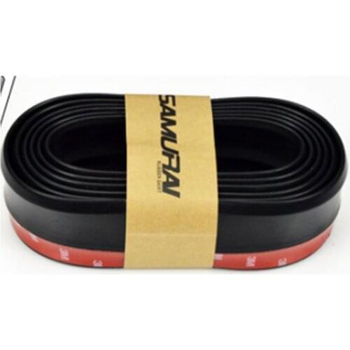 Universal Car Front / Rear / Side Skirt Lip Rubber Protector For Mitsubishi Outlander Asx Lancer 10 9 EX Pajero Sport Eclipse