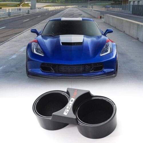 Car Center Console Extendable and Retractable Cup Holder for Chevrolet Corvette C7 2014-2020 (650HP)