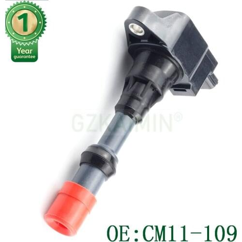 High quality IGNITION COIL CM11-109 CM11-109C CM11-109D 30520-PWA-003 for HONDA CIVIC JAZZ 1.1