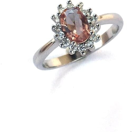 FFGems Classic Zultanite Ring Real 925 Silver Sterling Stone Color Change Rose Gold Plated Fine Jewelry For Women Party Gift