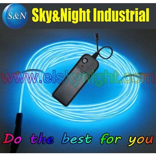 2.3MM el wire 5M with 3v inverter 10colors are available