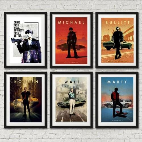 Abstract PaintingAmerican Film Britt Performers Canvas Painting Abstract Painting Poster ModernWall Art in Livingroom Home Decor