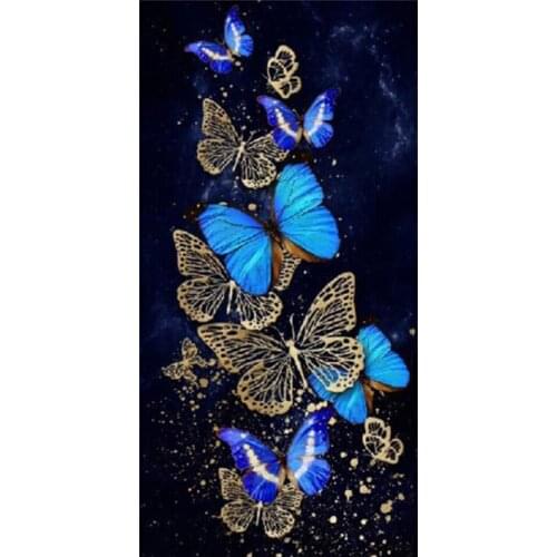 DIY 5D Diamond Painting Animal Butterfly Cross Stitch Kit Full Drill Square Embroidery Mosaic Art Picture of Rhinestones Decor