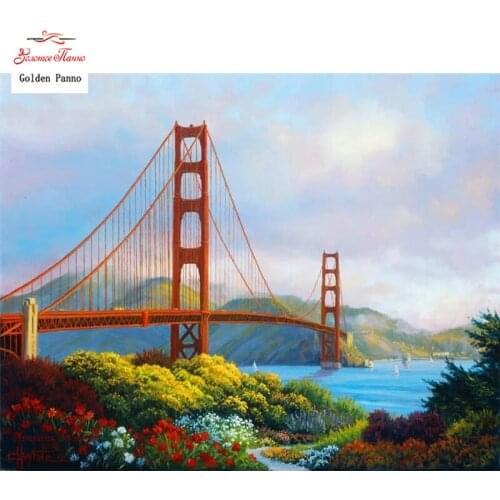 Diamond Painting Full Square 5D Diy Daimond Embroidery Diamant Mosaic Sale Displasy Broderie Diamant Overpass scenery 02