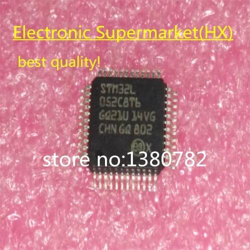 Free Shipping (2pcs-10pcs) STM32L052C6T6 STM32L052 LQFP-48 IC In stock