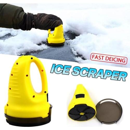 Household Small Electric Ice Scraper Electric Ice Ejector Snow Shovel Windshield Defrosting Cleaning Tool Car Wash Maintenance