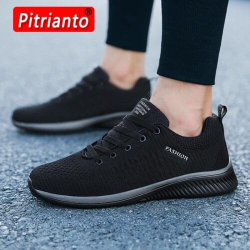 Hot Sale Mesh Men Casual Shoes Fashion Breathable Men Sneakers Comfortable Soft Mens Running Shoes Zapatillas Hombre Big Size