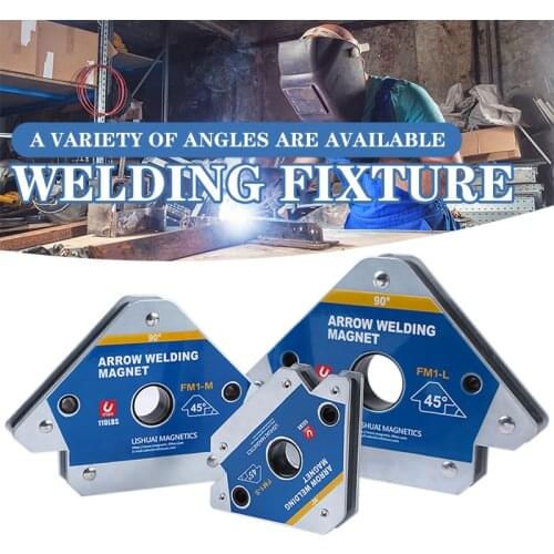 Magnetic Welding Holders Multi-angle Solder Arrow Magnet Weld Fixer Adjustable Angles Welding Magnet Auxiliary Locator Tools