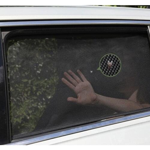 For Honda FIT 2008 2009 2010 2011 2012 2013 Magnetic Car Window Sunshield Gauze Mesh Sunshade Protection Cover Accessories