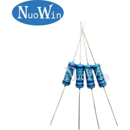 10pcs 3W Metal film resistor 1% 300K 330K 360K 390K 430K 470K 510K 560K 620K 680K 750K 820K 910K 1M 1.5M 2.2M ohm