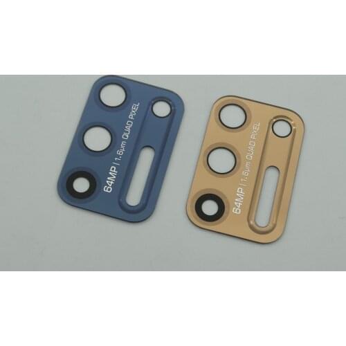 New Back Rear Camera Glass Lens For Motorola Moto G9 Plus G9plus Len Cover with Sticker